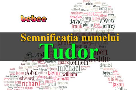 numele tudor|Semnificația numelui Tudor .